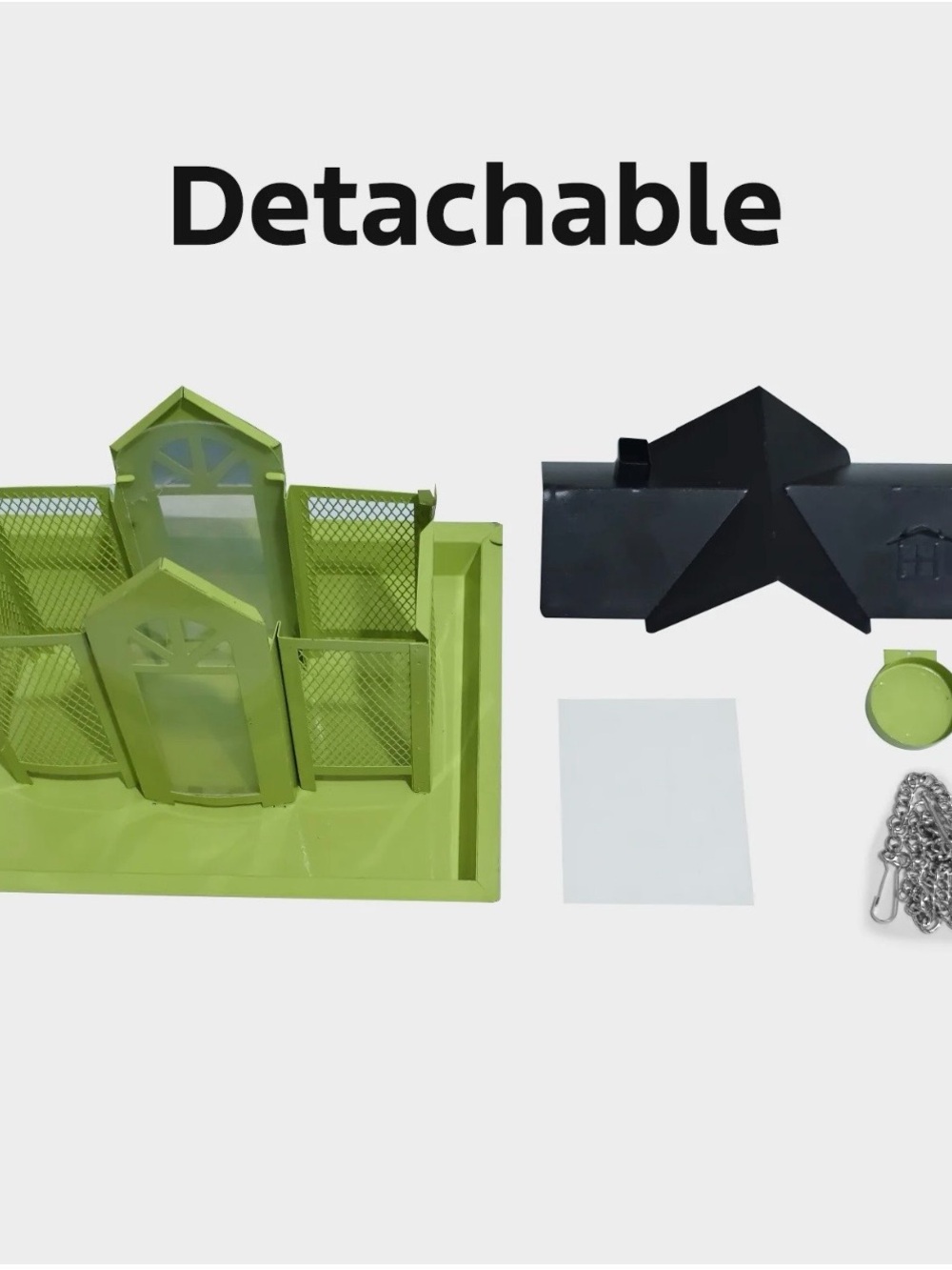 Outdoor Metal Mesh Wild Bird Feeder House - Picture 7 of 13
